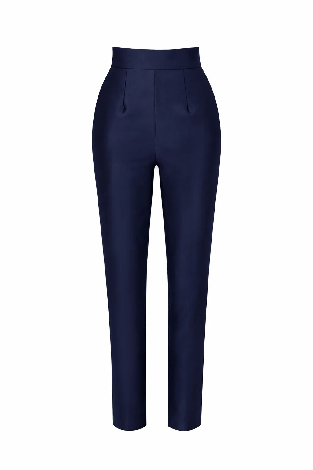 Silk and Wool Cigarette Pants | ALEXIA MARIA LLC