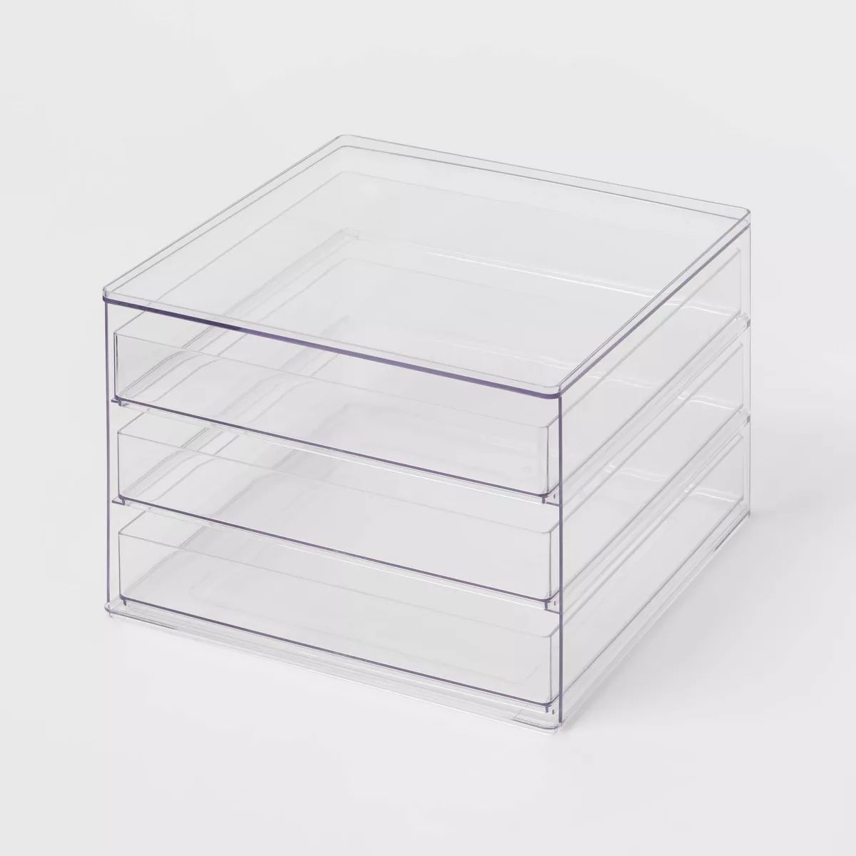 All Purpose 3 Drawer Storage Clear - Brightroom™ | Target