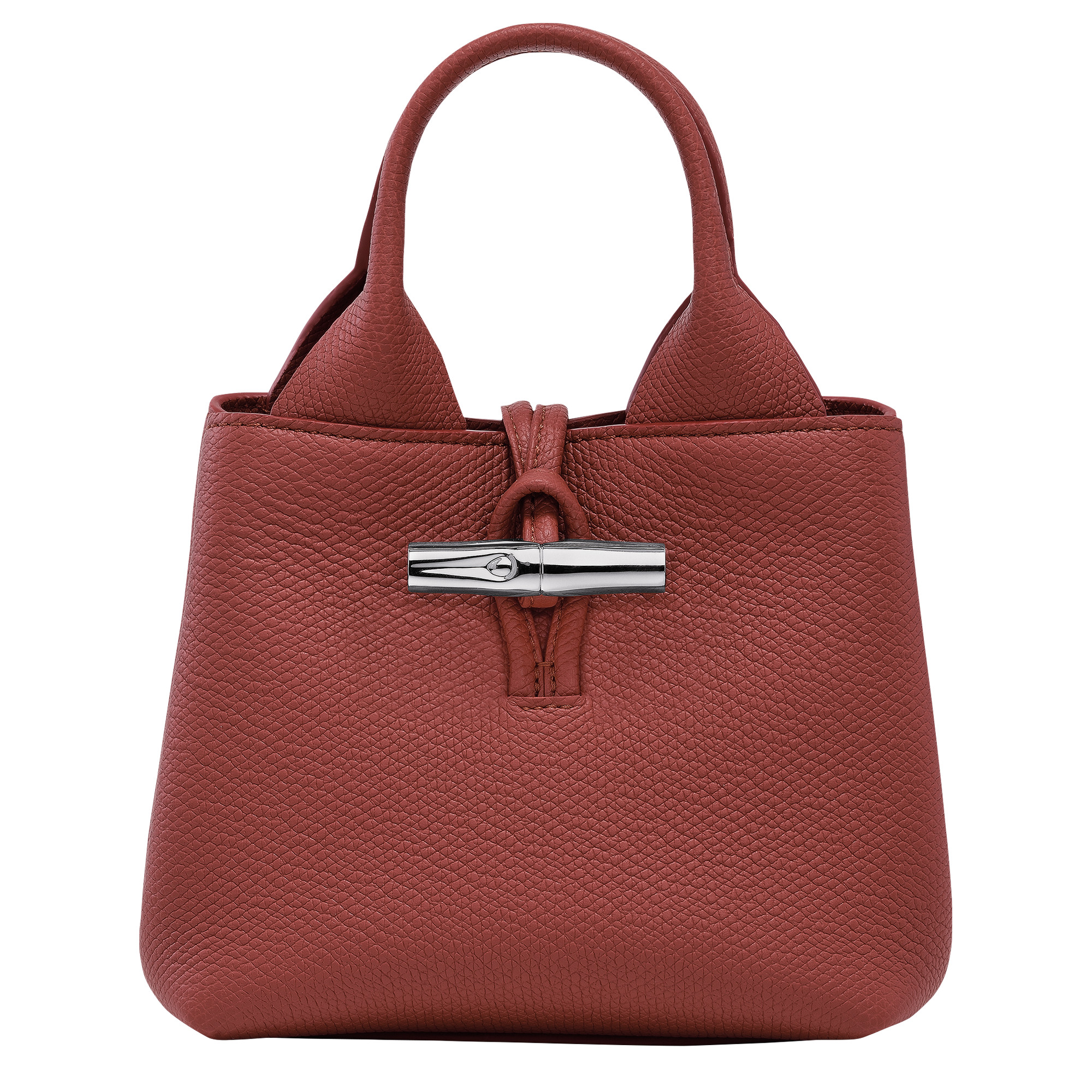 Le Roseau XS Handbag Chestnut - Leather | Longchamp US | Longchamp