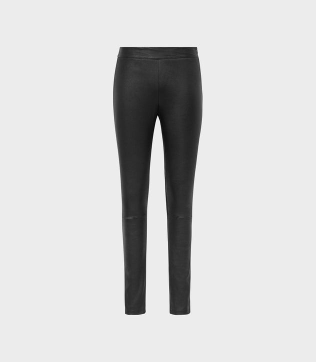 LEATHER PONTE LEGGINGS | Reiss (Global - Non UK)