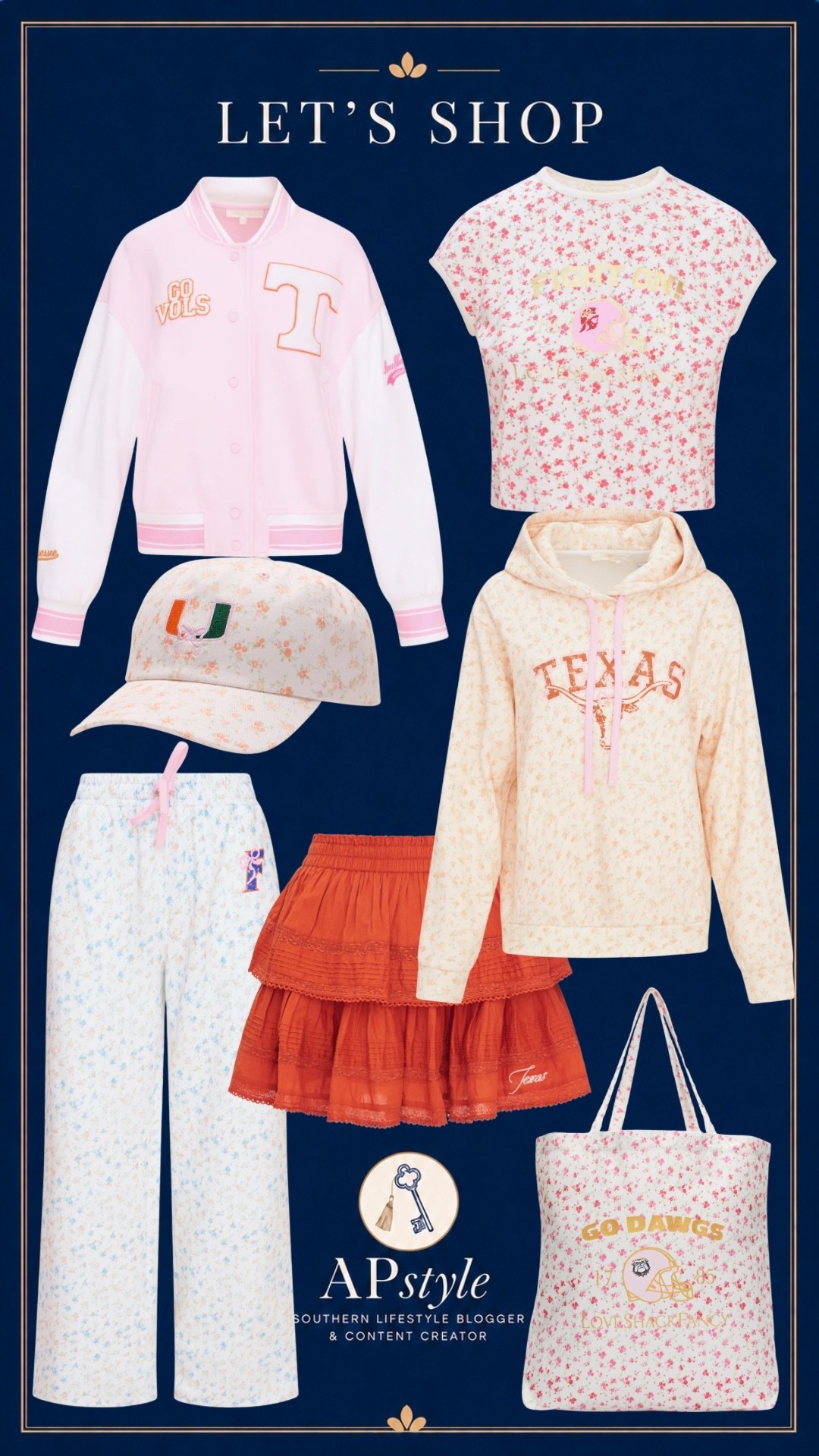 LoveShackFancy x Fanatics game day finds

#LTKU #LTKTravel