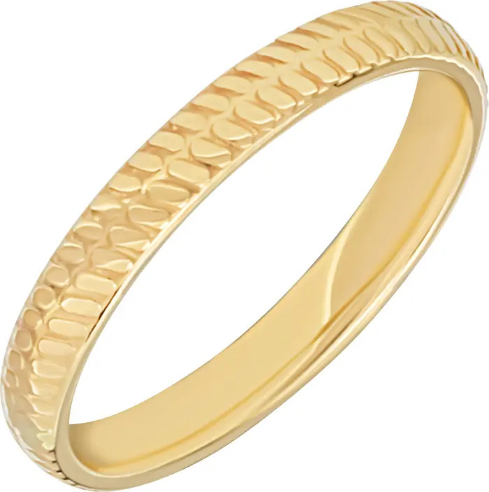 14K Gold Stackable Band Ring | Nordstrom