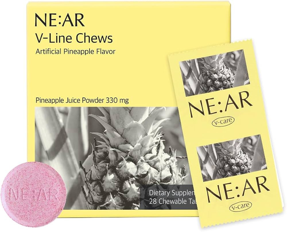 NE:AR V-Line Chews \u2013 Herbal Anti-Bloat Formula with Circulation & Water Balance Support \u20... | Amazon (US)