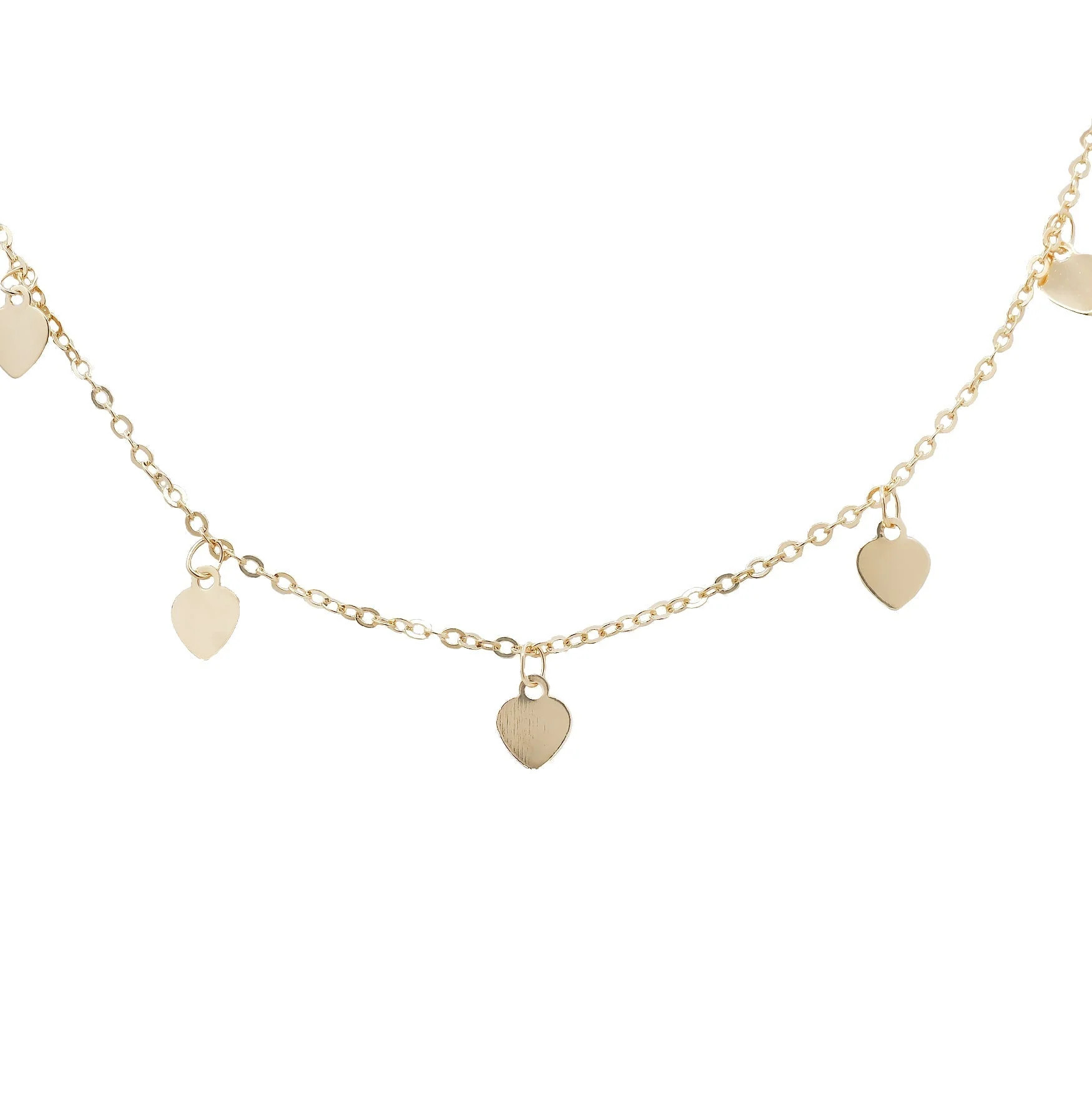 Delana Mini Hearts Necklace | MARCIA MORAN