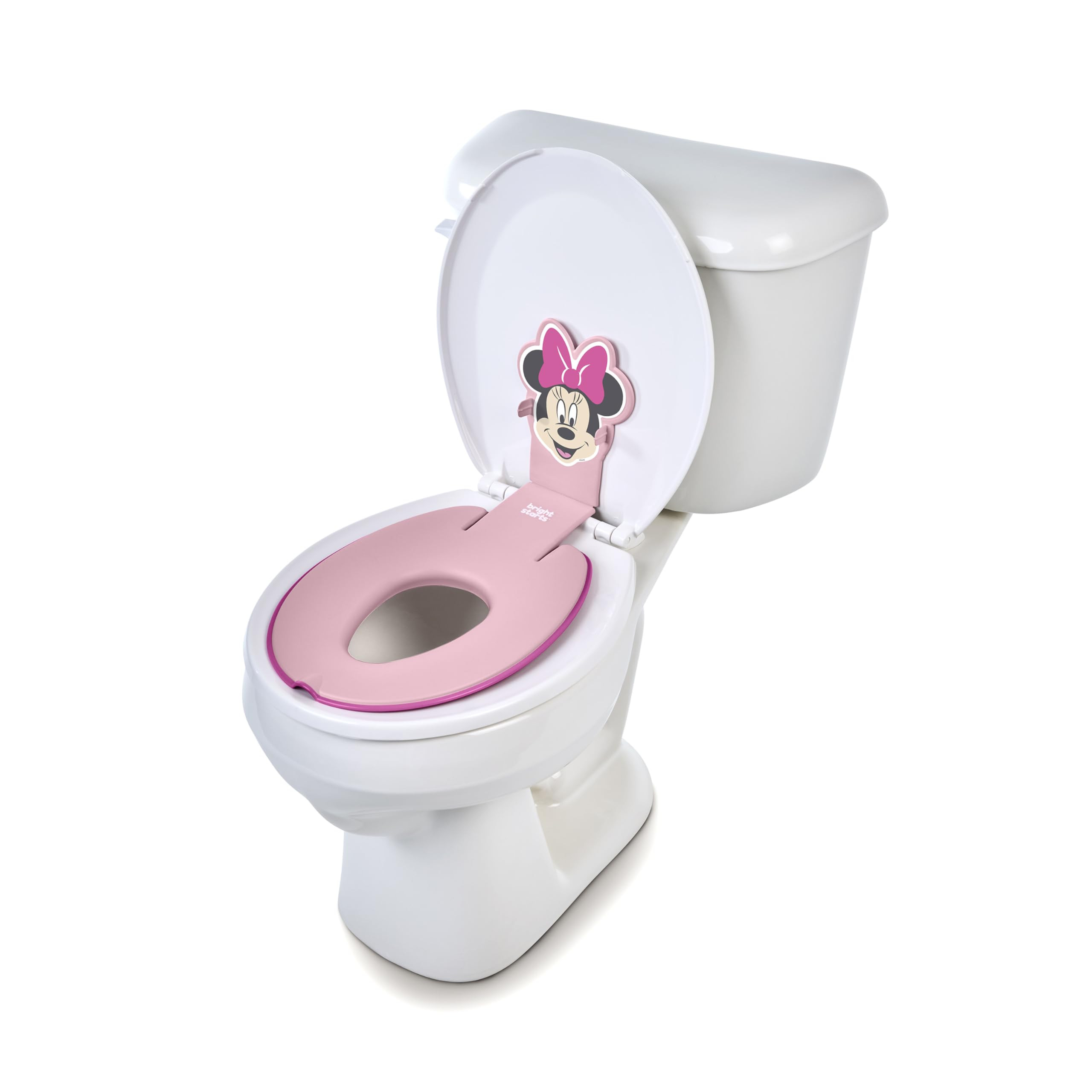 Bright Starts Disney Baby Minnie Mouse Flip & Sit Potty Training Seat, Attaches to Toilet Securel... | Amazon (US)