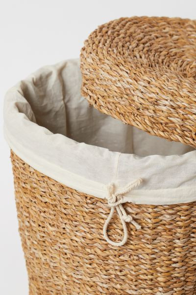 Seagrass Laundry Basket - Beige - Home All | H&M US | H&M (US + CA)