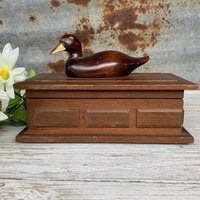 Uogc Taiwan Men's Wood Duck Jewelry Storage Box, Uc&gc | Etsy (US)