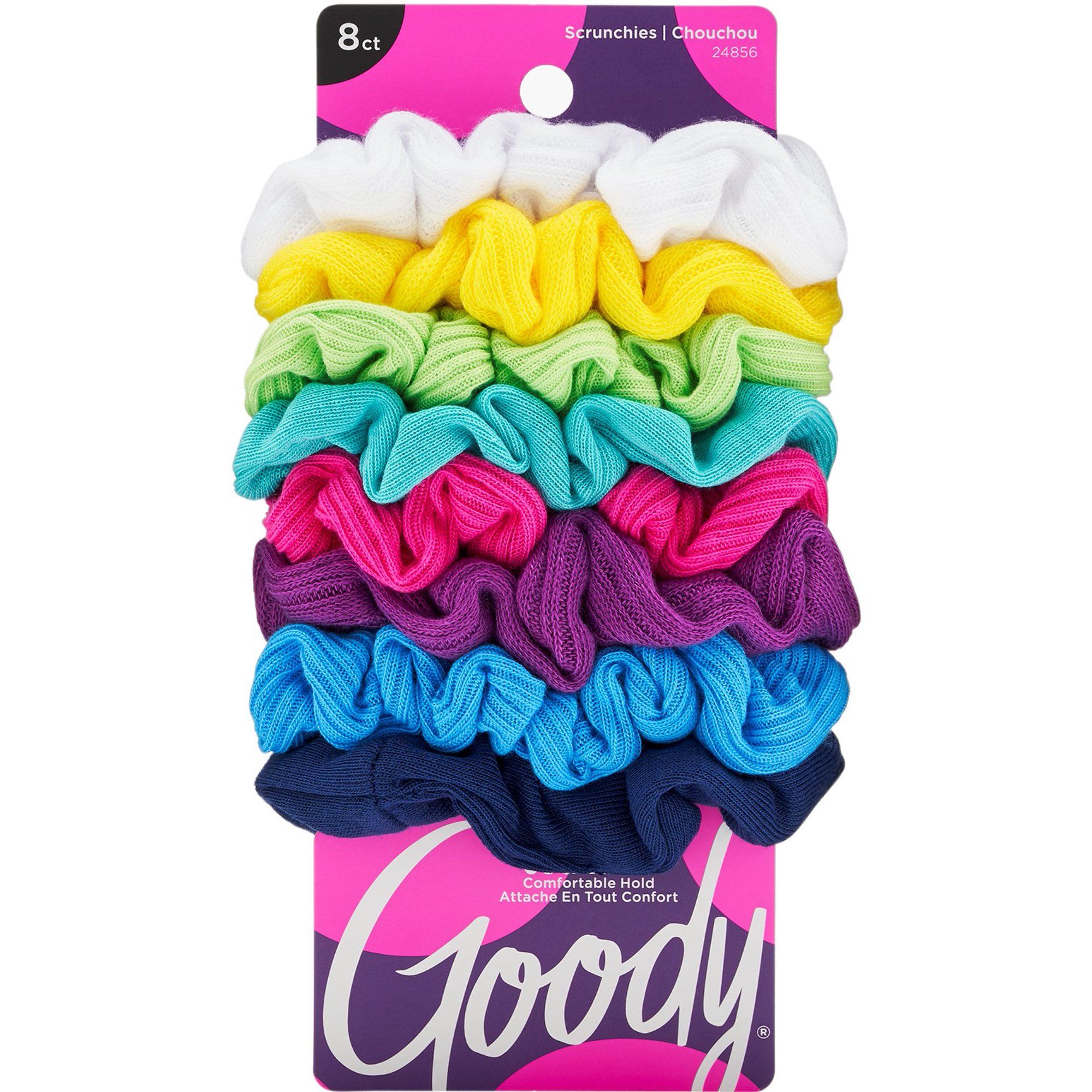 Goody Ouchless Scrunchies, Gentle Hair Scrunchies, Neon Lights, 8 Ct | Walmart (US)