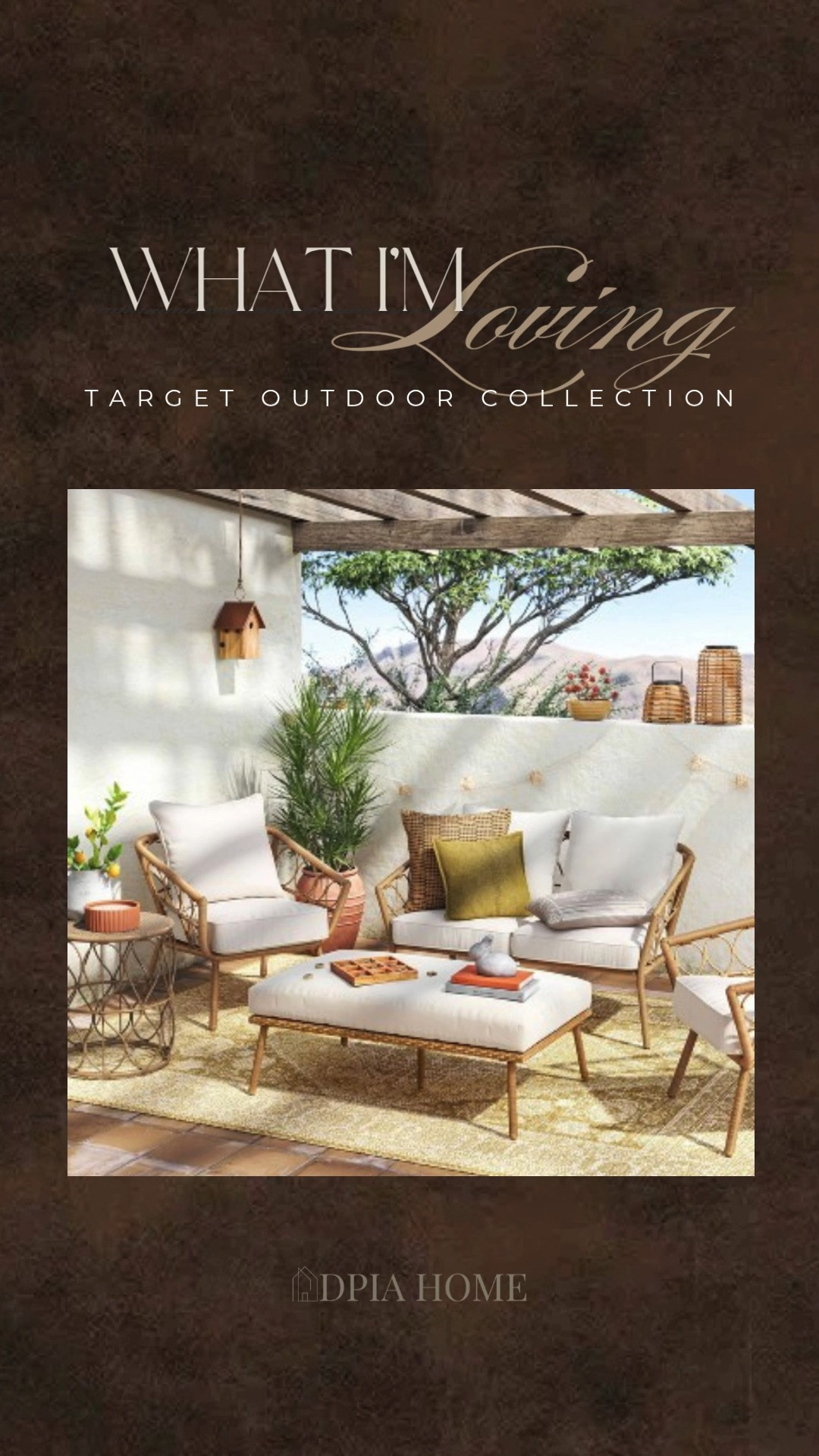 Transform your outdoor space with the pieces from this Britanna Patio Outdoor Furniture Collection from Threshold™. Featuring a patio loveseat, patio accent table, oversized patio ottoman, patio hanging egg chair, stackable patio chair and club chairs, this curated selection lets you create a welcoming vibe on your patio, porch or in the backyard. Each piece has a metal frame and is covered in all-weather brown wicker with an artisanal woven design. 
 

 #LTKSeasonal #LTKHome #LTKSaleAlert