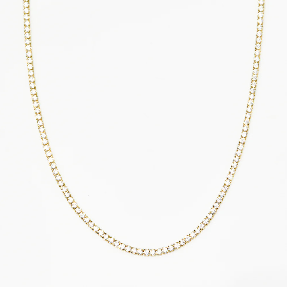 Dainty Tennis Necklace | Carrie Elizabeth