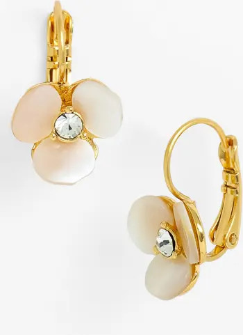 disco pansy drop earrings | Nordstrom