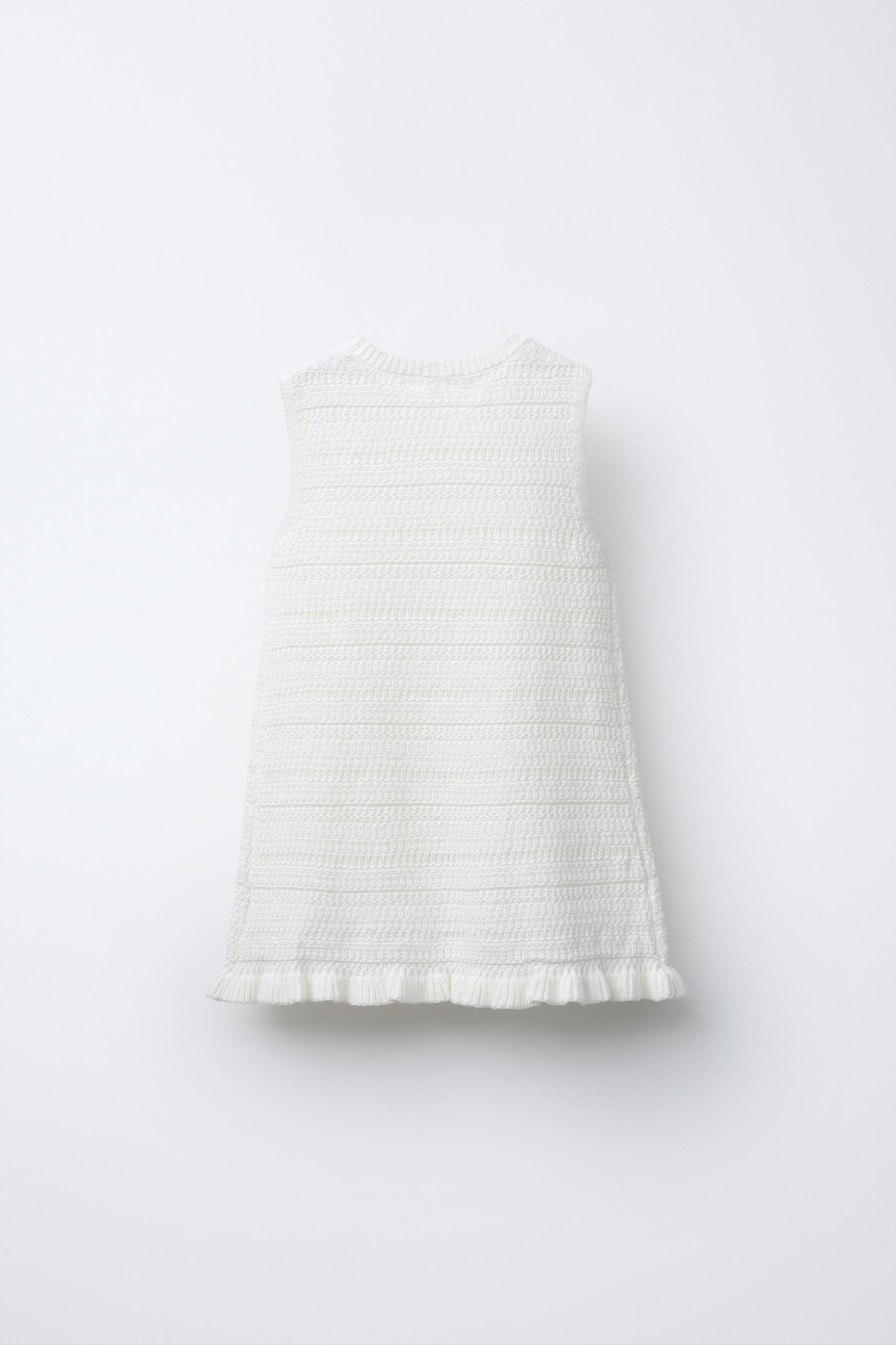 KNIT FLORAL DRESS | Zara US