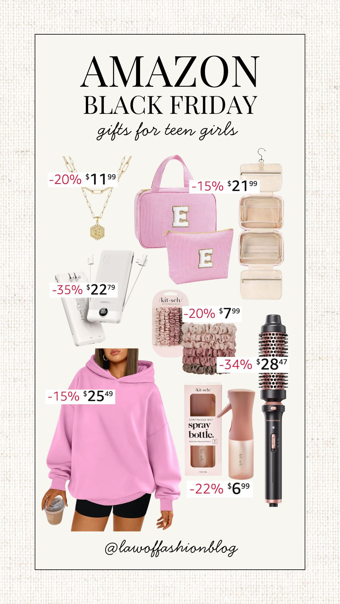 Amazon Black Friday gift ideas for teen girls! Makeup favorites, hoodie, trendy jewelry, makeup bag, beauty essentials, trending Christmas gift items, holiday gifting, on sale.  

 #LTKCyberWeek #LTKGiftGuide #LTKSaleAlert