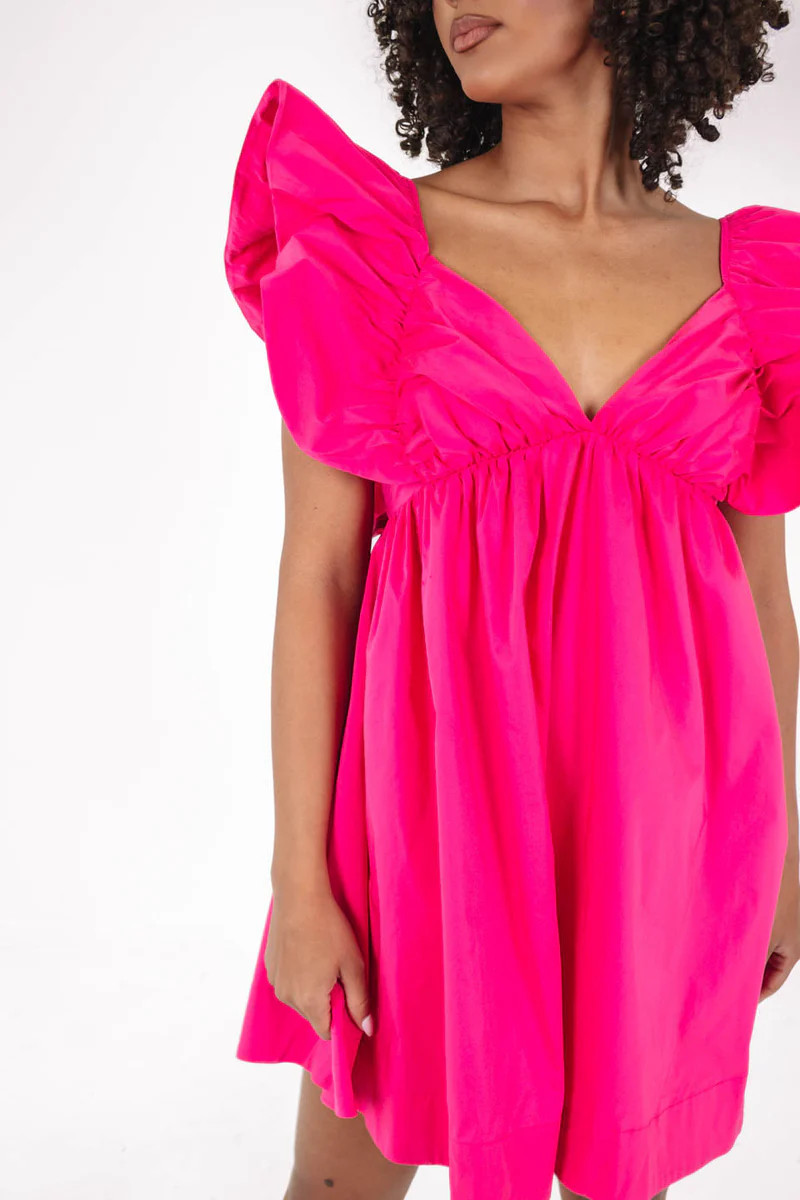 Always On My Mind Dress - Hot Pink | The Impeccable Pig