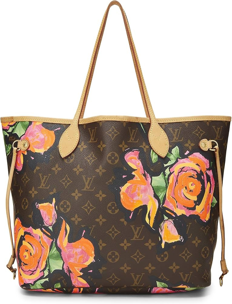 Amazon.com: Louis Vuitton, Pre-loved Stephen Sprouse x Louis Vuitton Monogram Canvas Roses Neverf... | Amazon (US)