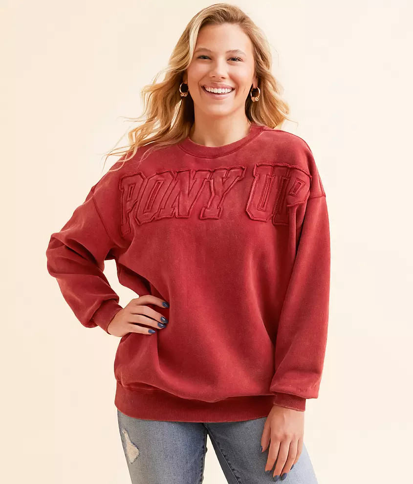Pony Up Pullover | Buckle