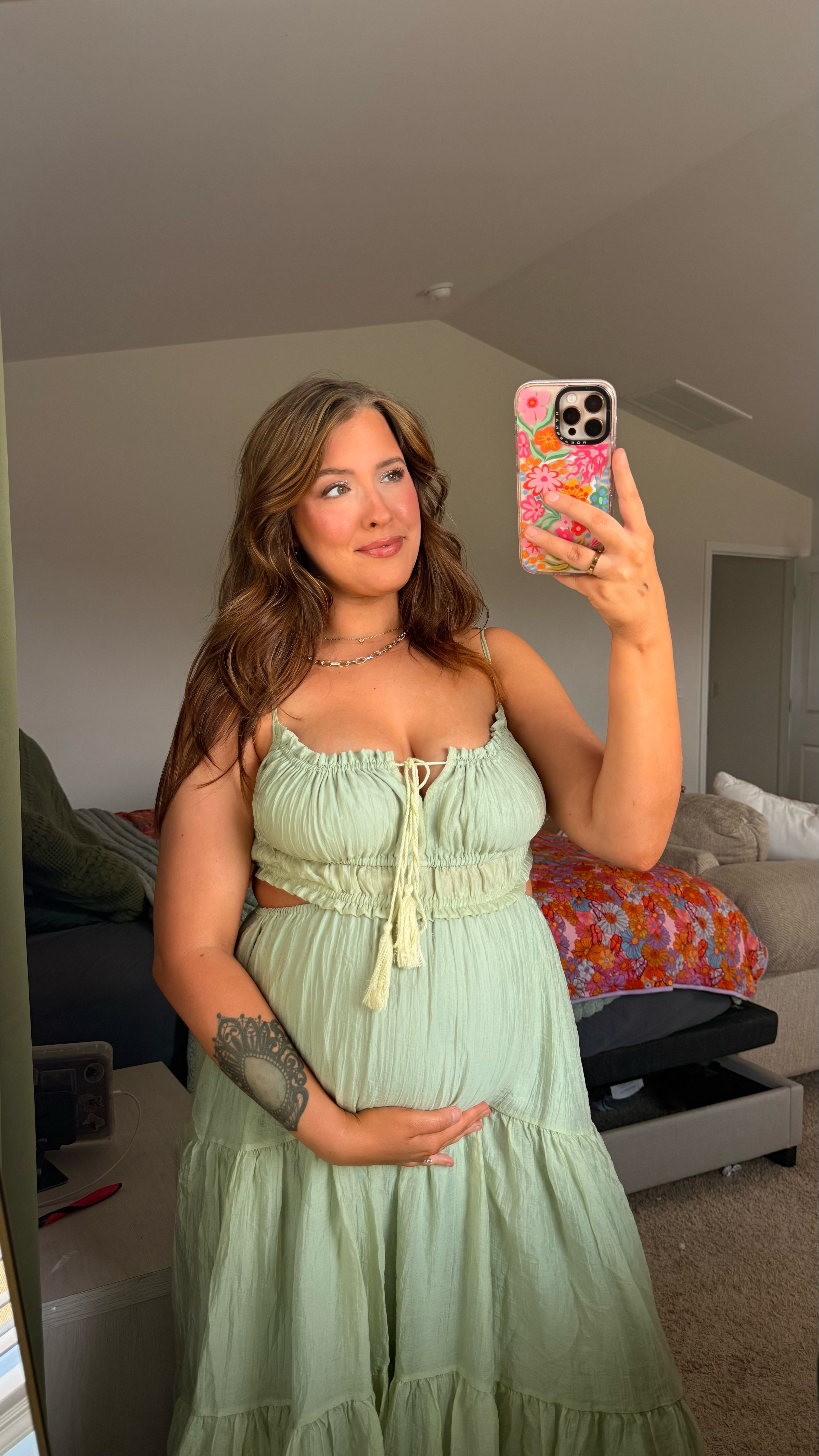 The cutest bump dress for summer ❤️ 

#LTKPlusSize #LTKBump #LTKFindsUnder50