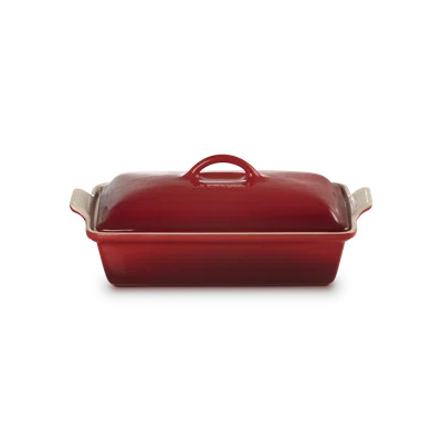 Le Creuset Heritage Stoneware 4 Qt. Rectangular Casserole with Lid | Wayfair North America