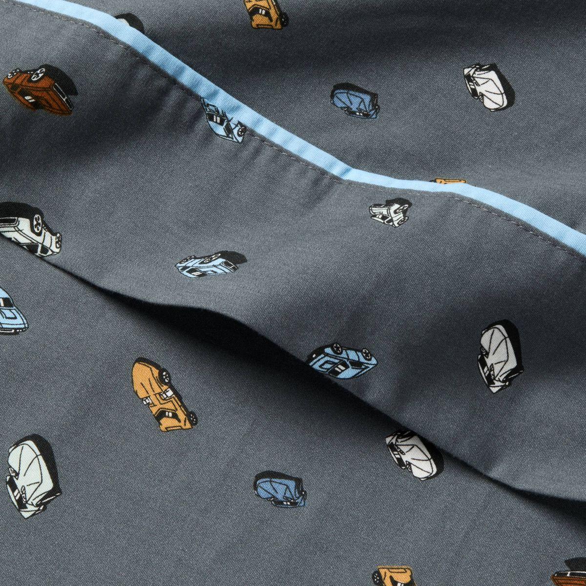 Full Hot Wheels Retro Car Kids' Cotton Sheet Set Gray - Hot Wheels by Pillowfort™ | Target