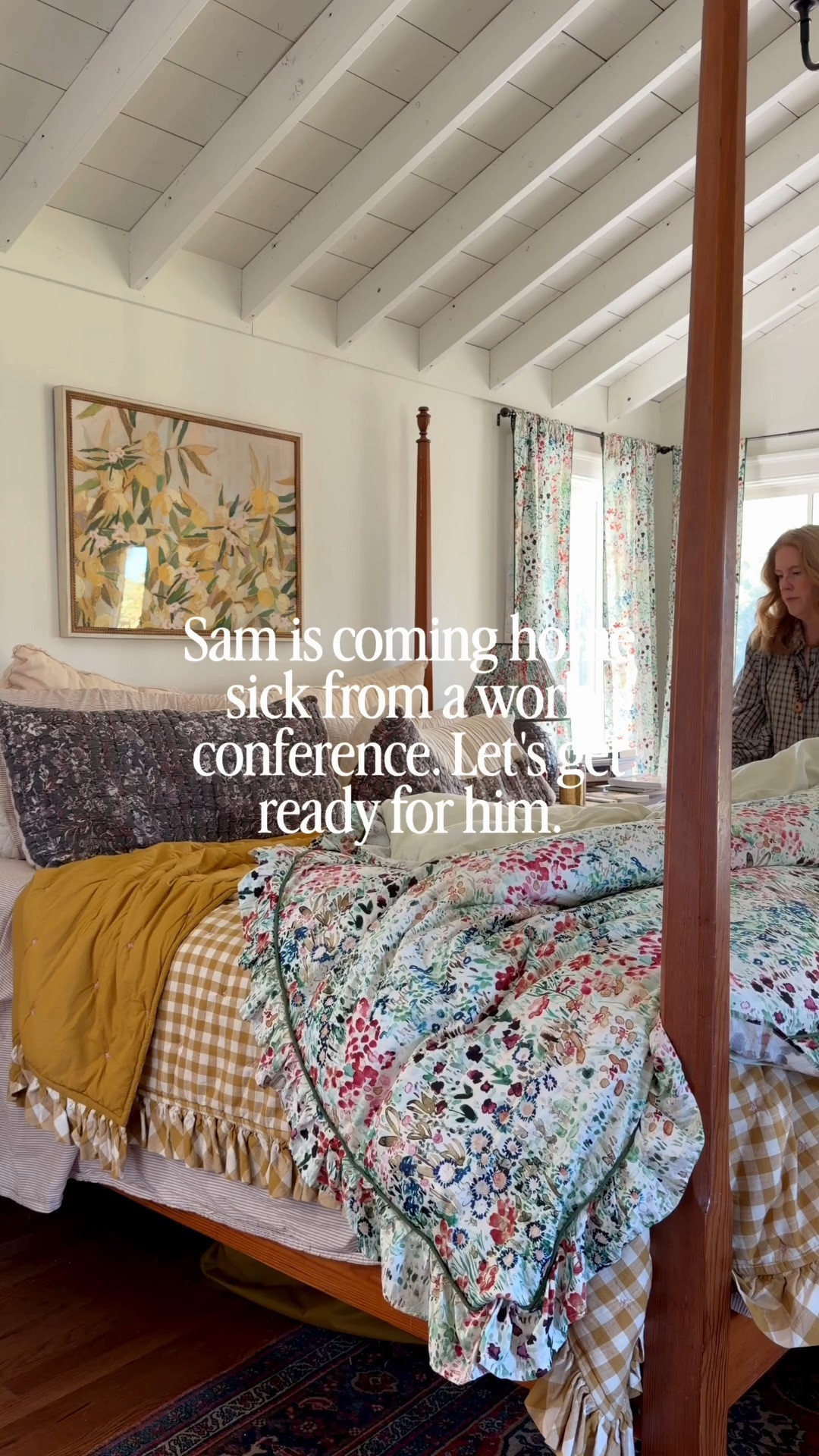 marriage is noticing what the other person carries and helping them ❤️ little sick day bedroom prep

#LTKdayinmylife #LTKootd #LTKmorningroutine