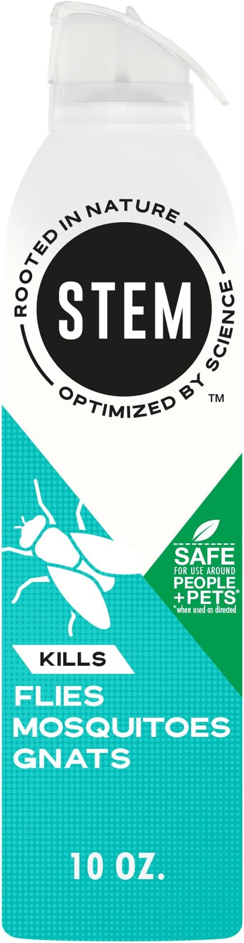 STEM Kills Flies, Mosquitoes And Gnats: Plant-Based Active Ingredient Bug Spray, Botanical Insect... | Amazon (US)
