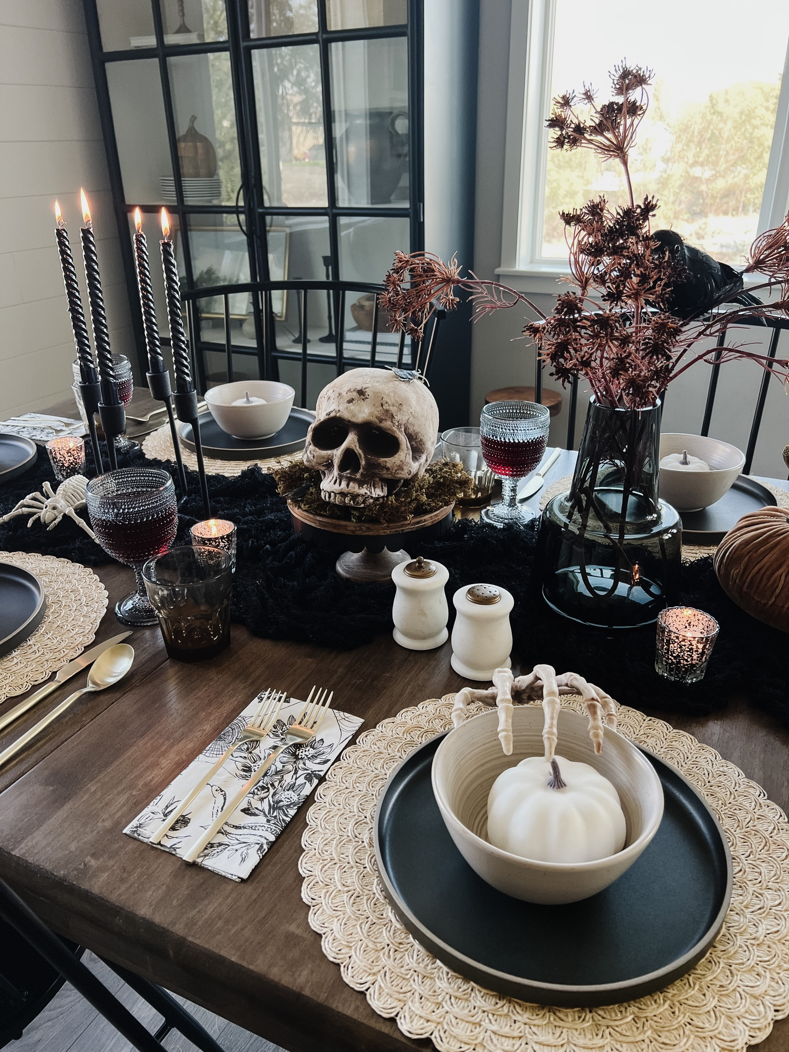 There’s still time to put together a spooky tablescape! 

Target, McGee & Co, plates, skeletons, Halloween, crows, Amazon 

#LTKHalloween #LTKhome #LTKSeasonal