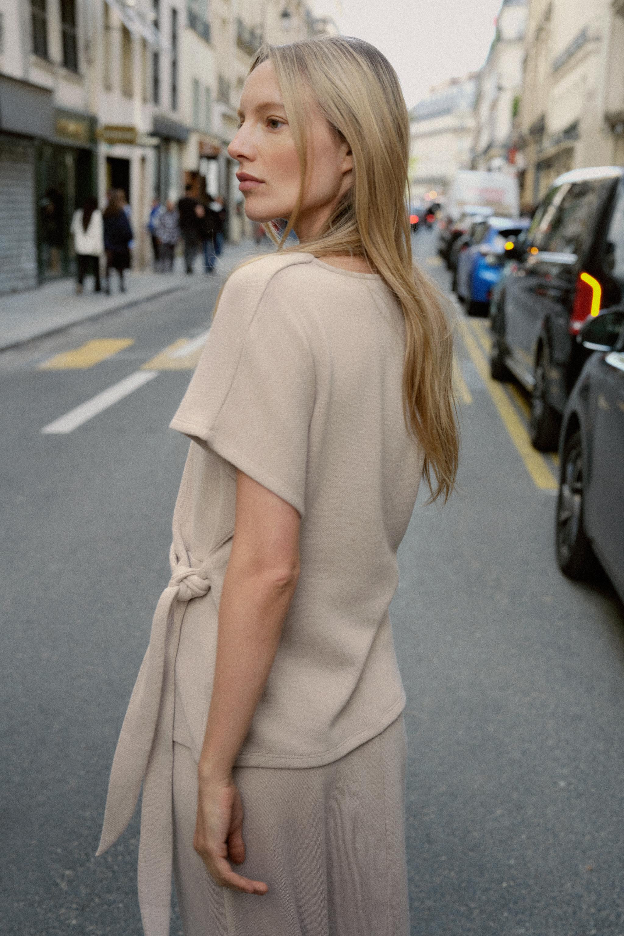 SOFT KNOT TOP | Zara UK