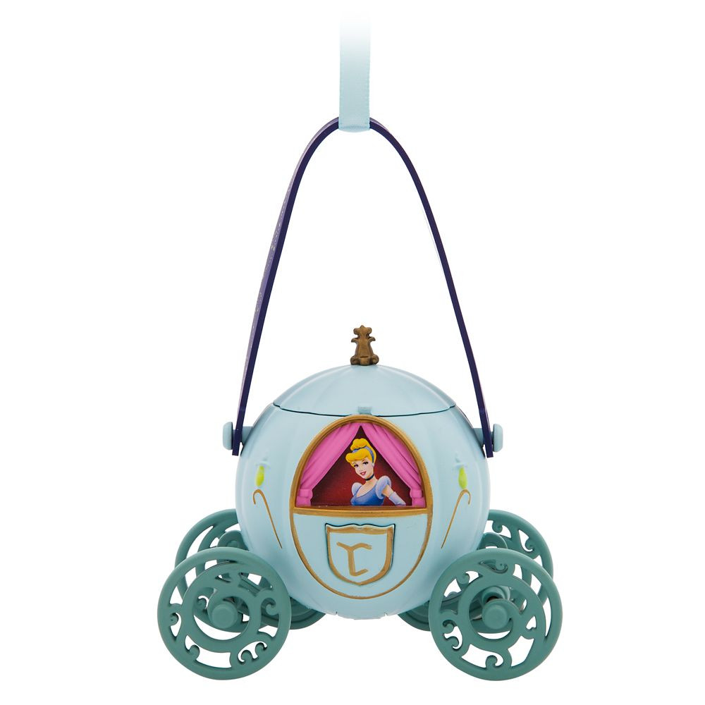 Pumpkin Coach Light-Up Popcorn Bucket Ornament – Cinderella | Disney Store