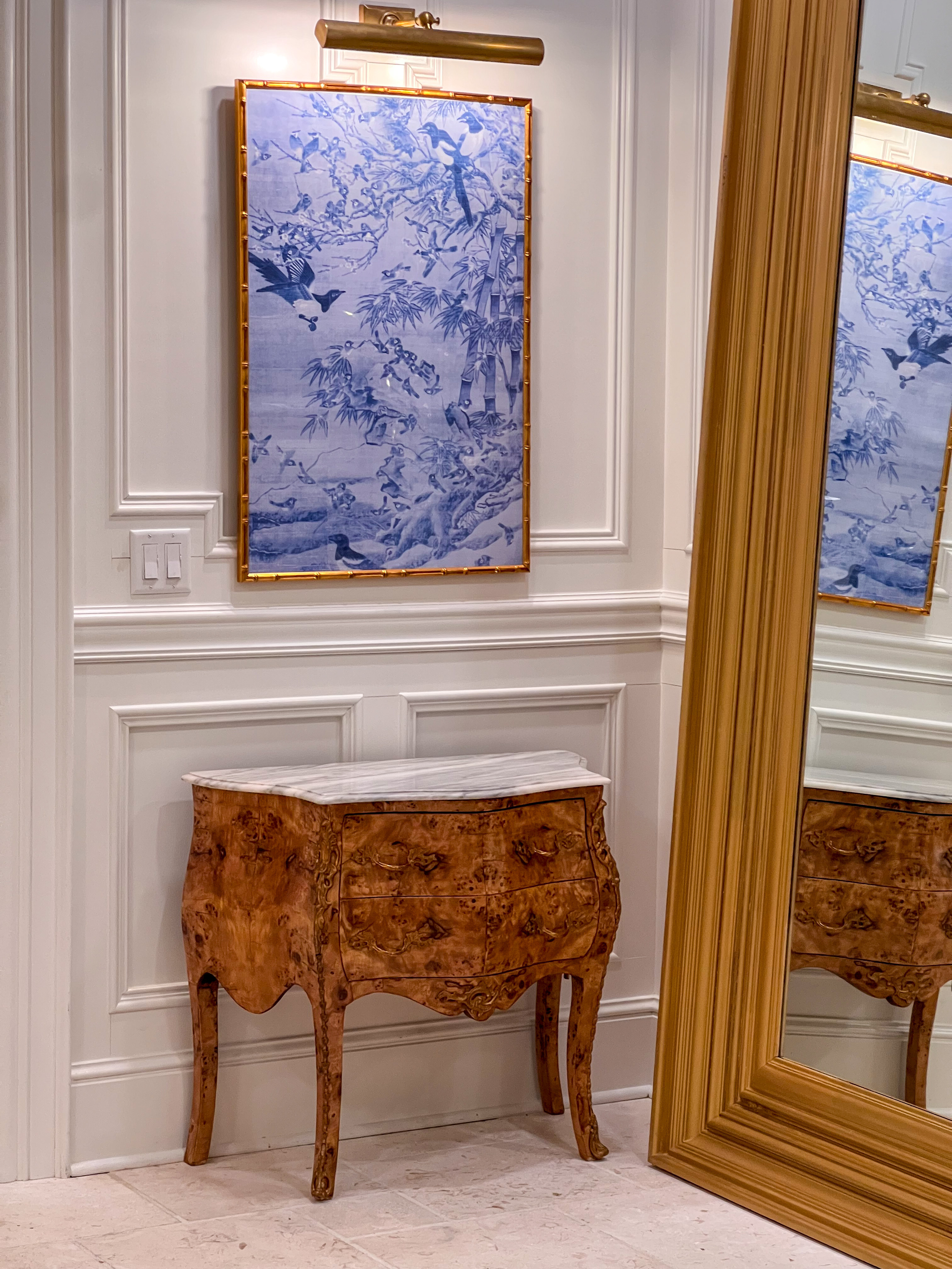 Foyer decor ideas | artwork | bamboo frame 

#LTKStyleTip #LTKHome #LTKFindsUnder100