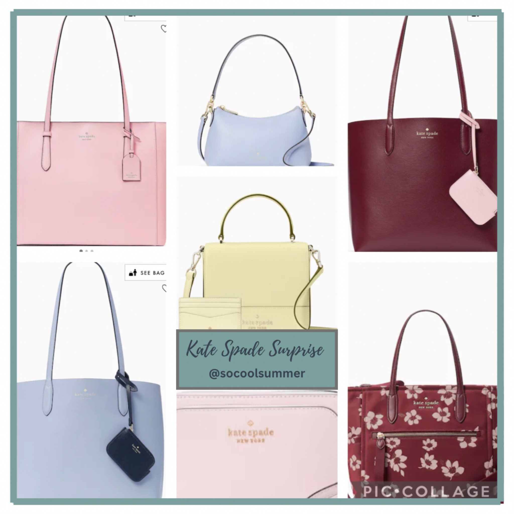 The Kate Spade Surprise Sale is so good right now! Adorable dresses, a perfect down coat under $100, cute silver jewelry under $25 and tons of bags in great colors for spring (ahem, primrose). Here are my picks, links in stories and on my LTK link in bio!

#katespadesurprisesale #katespade #floraldresses #springfashion #springbags #coolsummer #truesummer #lightsummer #darksummer #sweetpeasummer #coolwinter#pastelsummer #shesasummer #brownsummer#createdcolorful #beasummer #summerpalette#bluebasedbabes #coloranalysis #Colorconsultation #wearyourcolors #mycolorstory #colorfulstyle #styleideas

#LTKsalealert #LTKSale #LTKitbag