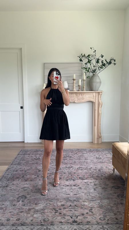 Target Black Mini Dress - it is SO good!! 

Size: XS for reference 

#LTKFindsUnder100 #LTKStyleTip #LTKSeasonal