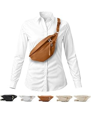 Anti Pickpocket Bag - RFID Crossbody Bag for Travel, Adjustable Strap Multiple Compartments Anti ... | Amazon (US)