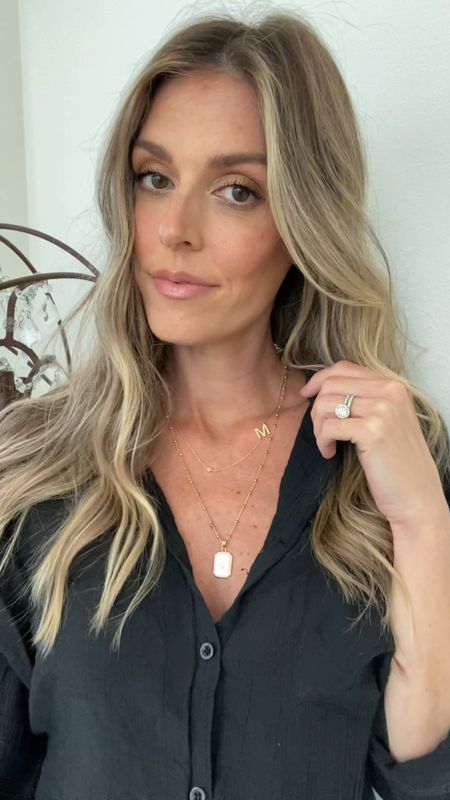 These personalized necklaces make great Mothers Day gift ideas 💗 Get free 2 day shipping on orders of $75 or more May1-5 and use code ‘DANIELLE’ for 20% off your order! 

Mother’s Day gift ideas, personalized jewelry, personalized necklaces, initial necklaces, gold jewelry, layering necklaces, gifts for mom

#LTKfindsunder100 #LTKGiftGuide #LTKVideo