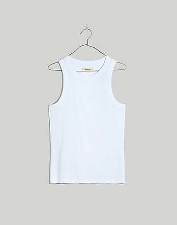 Brightside Rib Cutaway Tank | Madewell