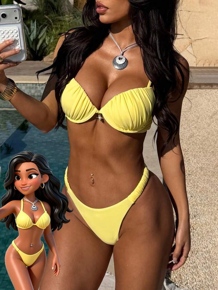 Yellow bikini | SHEIN