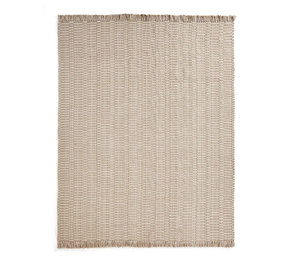 Monterey Outdoor Performance Rug , 9 x 12', Flax | Pottery Barn (US)