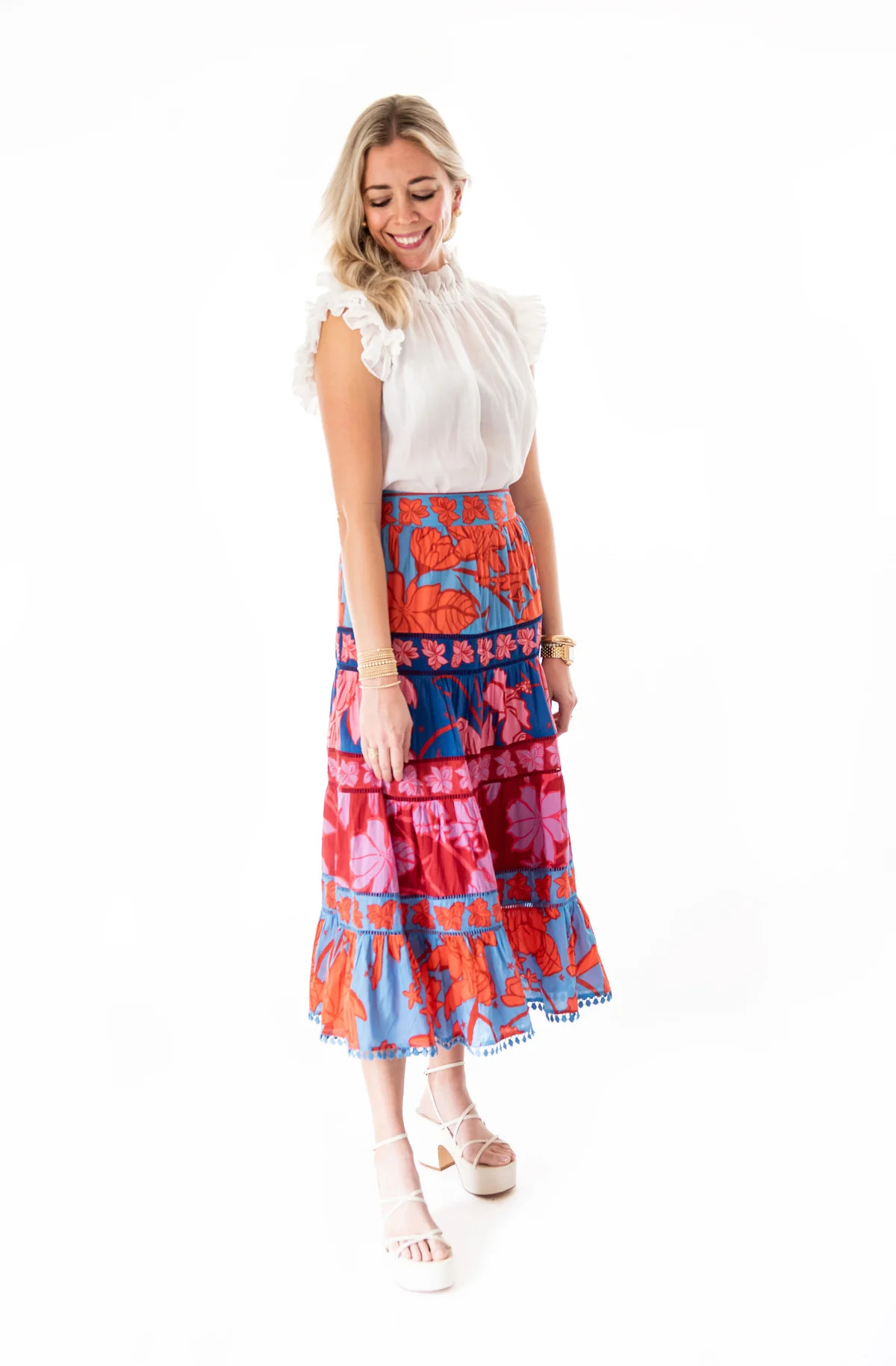 Farm Rio Mixed Living Nature Skirt | Minette