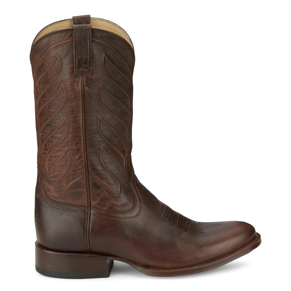 Shop Brown Mens Tony Lama Derby Lenado Medium Round Toe Cowboy Boots | Shoebacca