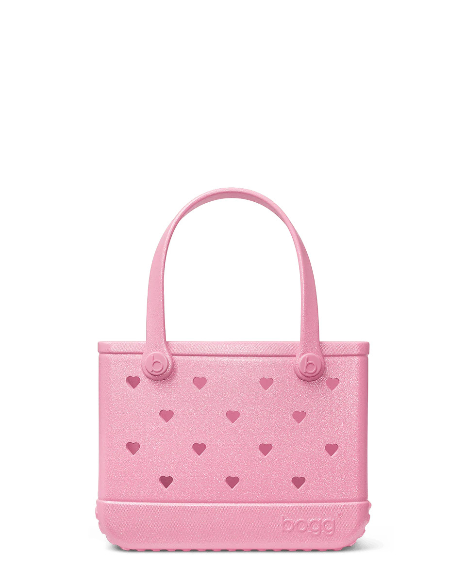 Bitty Bogg® Bag - Heart Shimmer BUBBLEGUM | Bogg Bag
