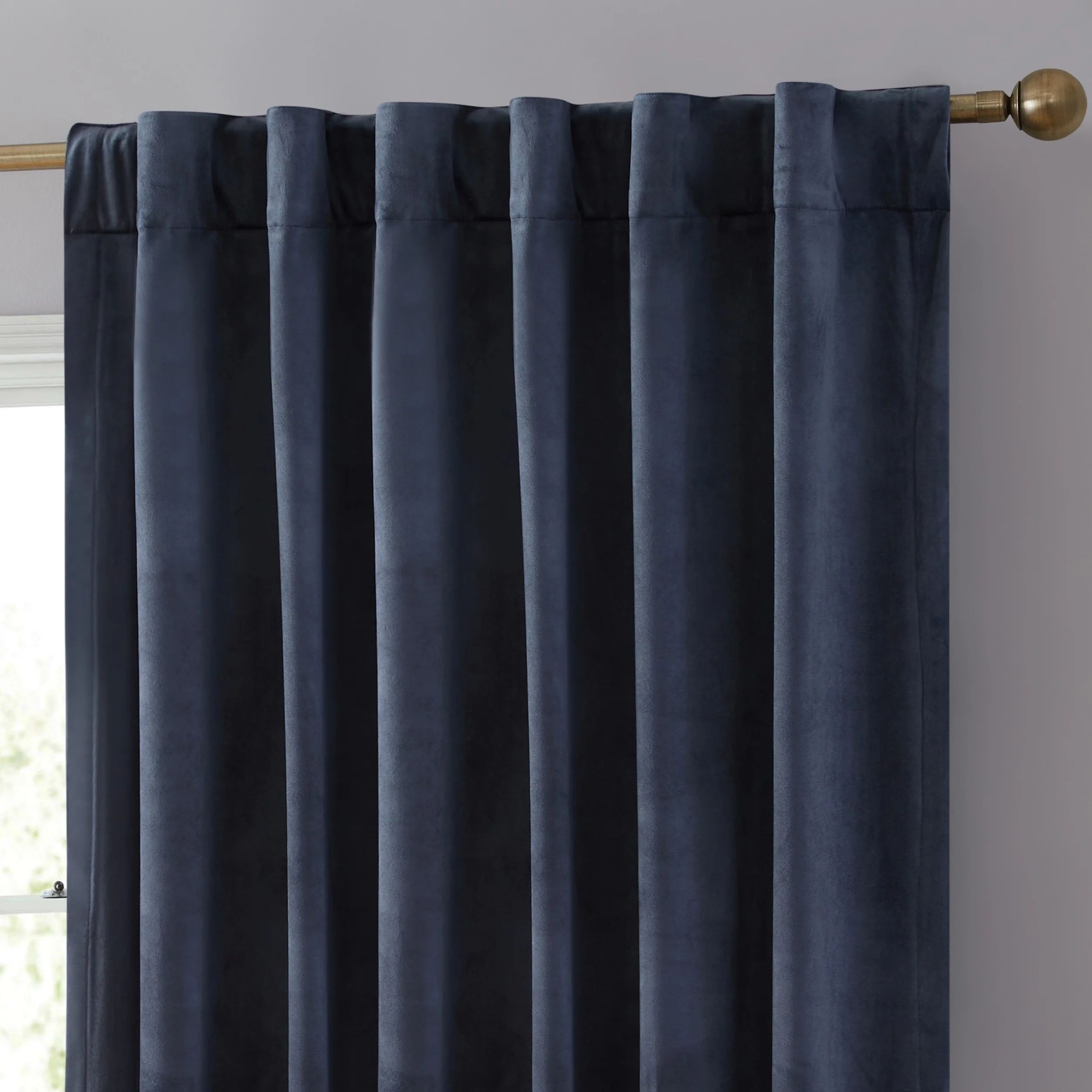 Monroy Velvet Curtain Pair | Wayfair North America