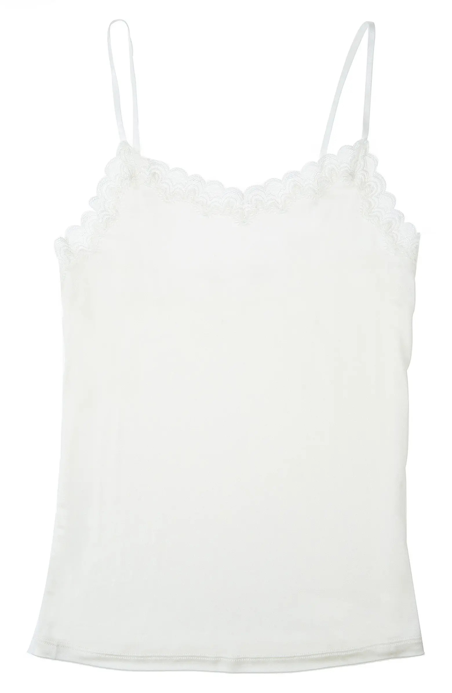 Soft Silk Lace Trim Camisole | Nordstrom