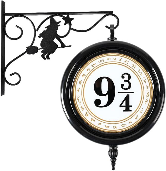 9¾ Platform Sign Light Platform 9 3/4 Sign Light-Rechargeable Remote Control Hanging Wall Lamp H... | Amazon (US)