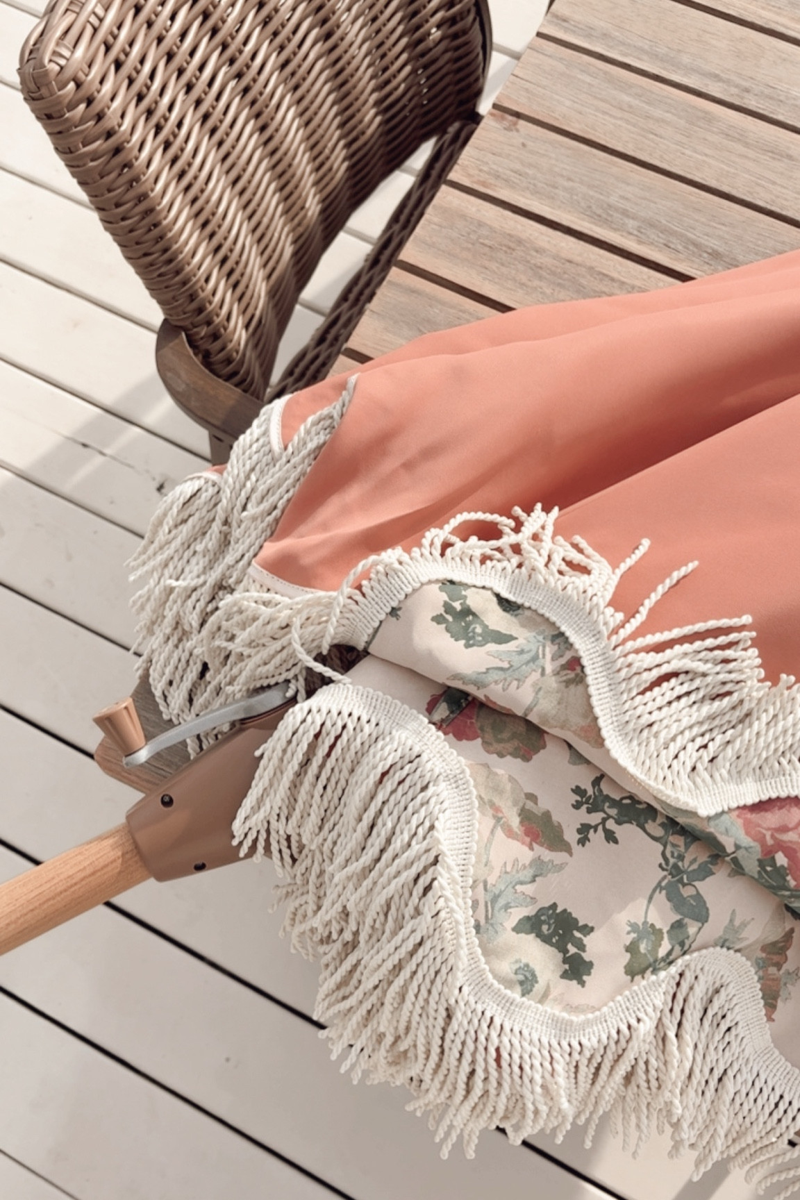 The cutest patio umbrella from the new studio McGee line at Target. Also linked the umbrella stand I used and my outdoor dining table and chairs. 

#LTKSeasonal #LTKHome