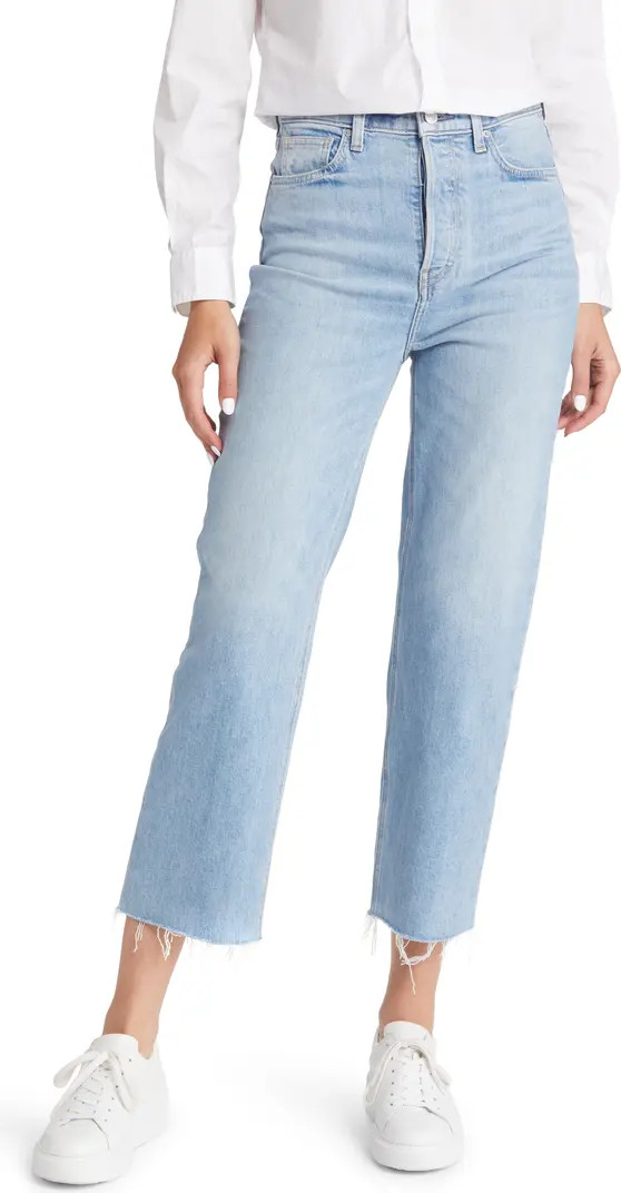 Monaghan High Waist Crop Mom Jeans | Nordstrom