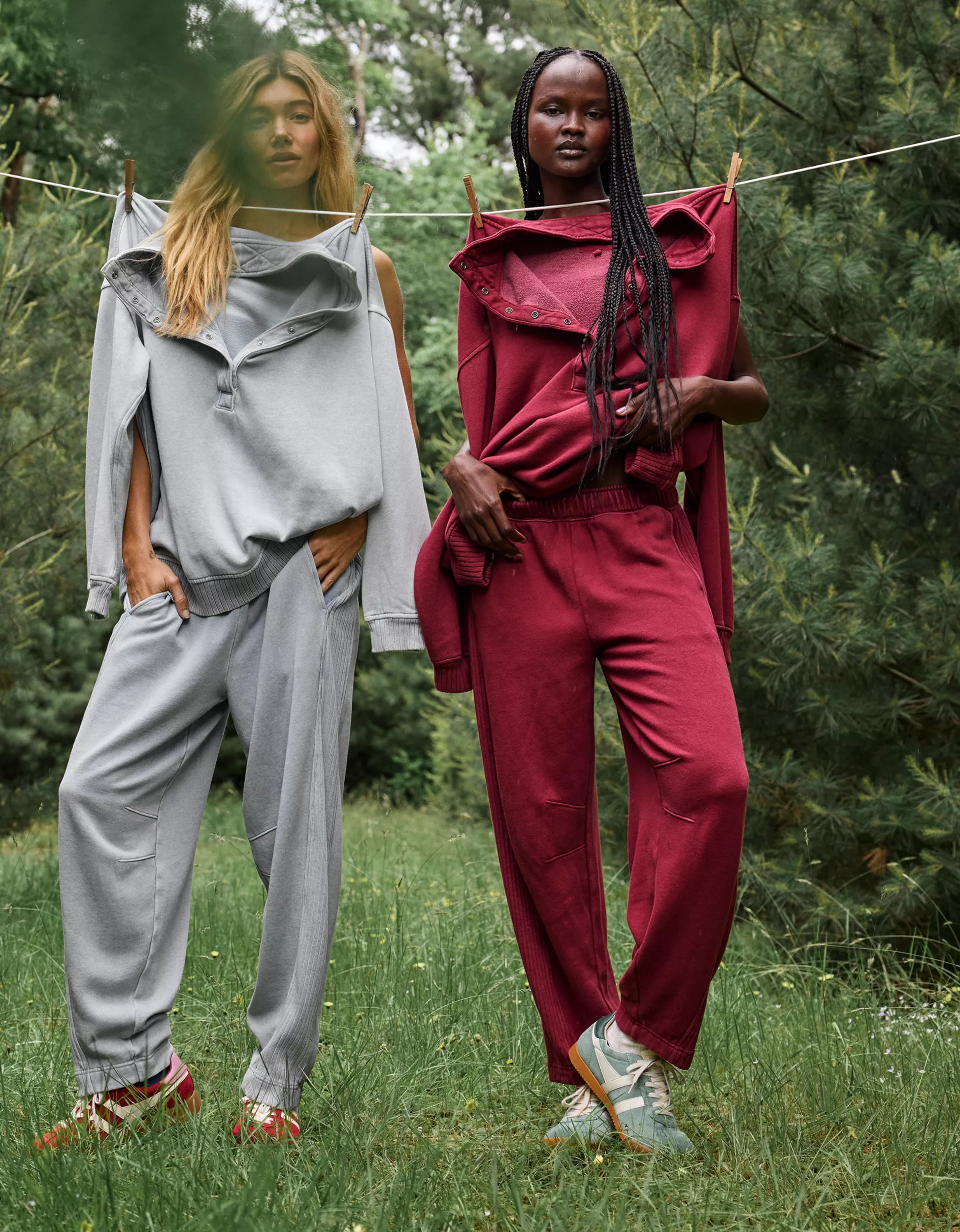 Aerie Oh Snap! Barrel Sweatpant | Aerie