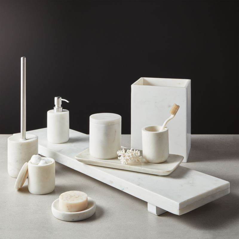 Marble Bath Accessories | CB2 | CB2
