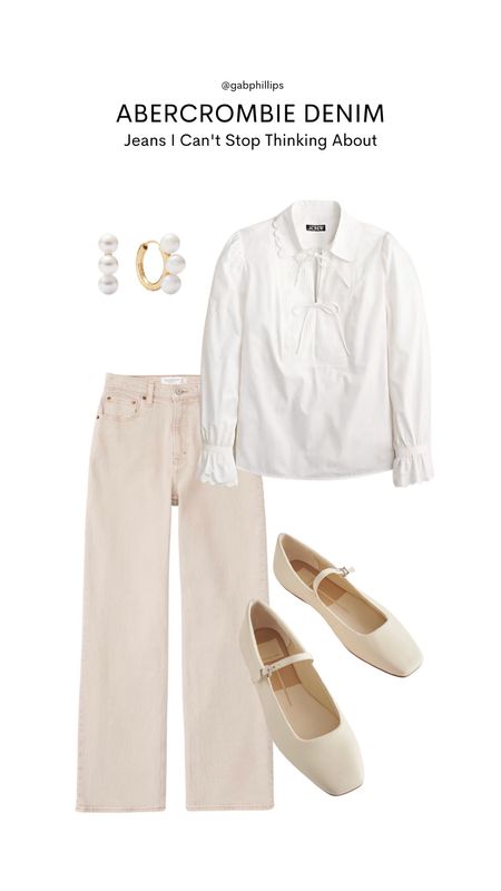 Abercrombie denim sale outfit inspiration!

Fall outfit, denim, tan pants, white top, ballet, flats, pearl accessories, Abercrombie, sale 

#LTKSeasonal #LTKBacktoSchool #LTKsalealert