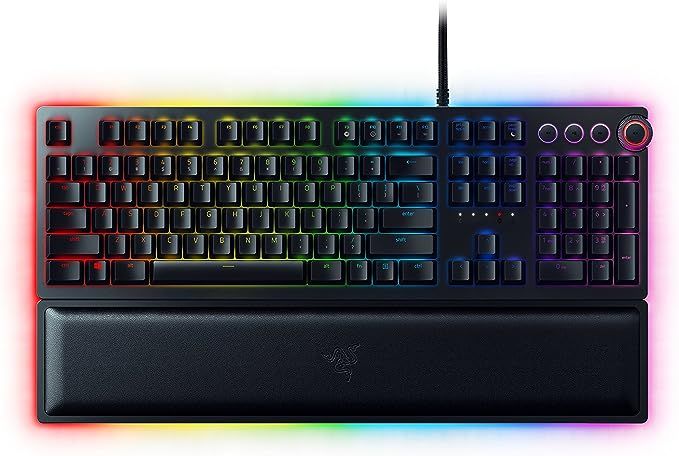 Razer Huntsman Elite Gaming Keyboard: Fastest Keyboard Switches Ever - Clicky Optical Switches - ... | Amazon (US)