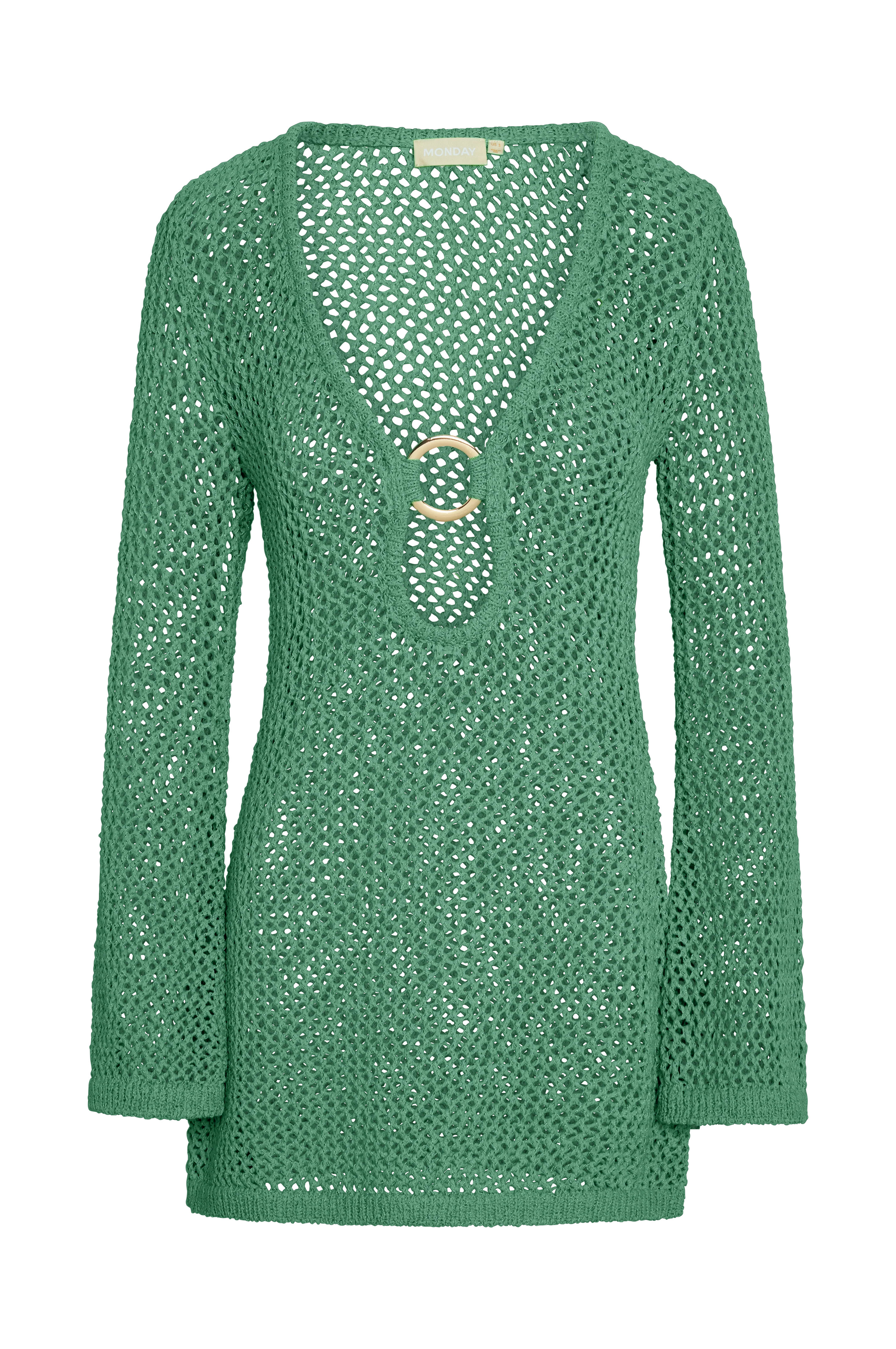 Montego Mini Dress - Pond Petit Crochet | Monday Swimwear