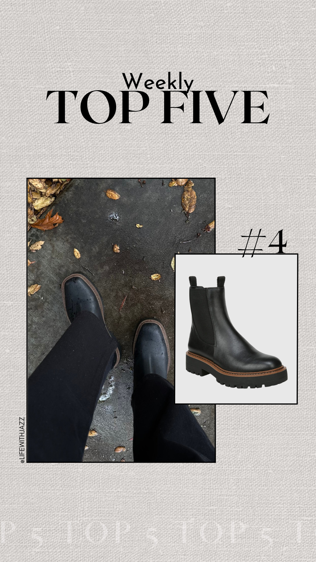 #4 bestseller: Sam Edelman lug sole waterproof boots 

- I've walked 20k steps in these on my trip to Japan, so comfy and tts  

 

#LTKSeasonal